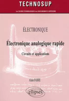 Couverture du produit · Electronique analogique rapide