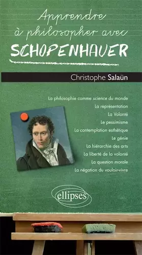 Couverture du produit · Apprendre à philosopher avec Schopenhauer