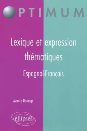 Couverture du produit · Lexique et expression thématiques - espagnol