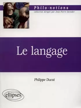 Couverture du produit · Le langage