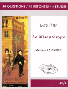 Couverture du produit · Molière, Le Misanthrope