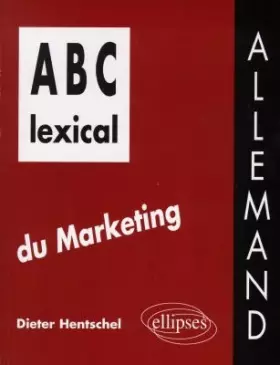 Couverture du produit · ABC lexical du marketing : Allemand