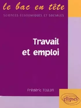 Couverture du produit · Travail et emploi
