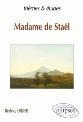 Couverture du produit · Madame de Staël