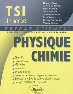 Couverture du produit · Physique chimie TSI 1