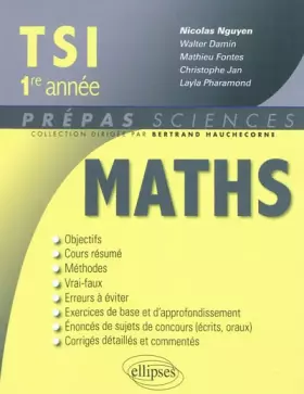 Couverture du produit · Mathématiques TSI 1e année