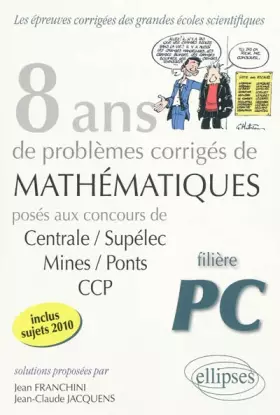 Couverture du produit · Mathématiques filière PC