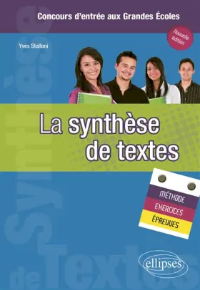 Couverture du produit · La synthèse de textes