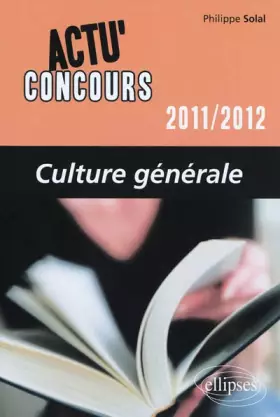 Couverture du produit · Culture générale 2011-2012