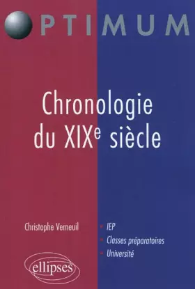 Couverture du produit · Chronologie du Xixe Siecle
