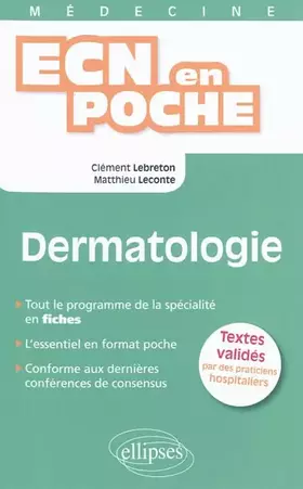 Couverture du produit · Dermatologie
