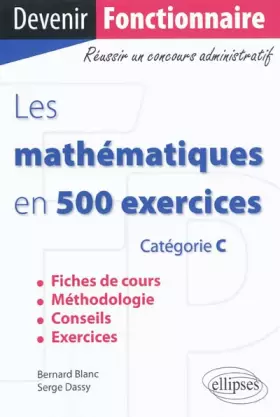 Couverture du produit · Les Mathematiques en 500 Exercices