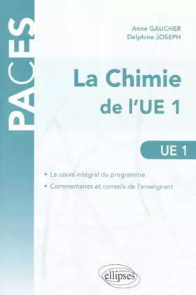 Couverture du produit · La Chimie de l'UE1