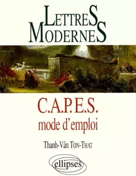 Couverture du produit · Lettres Modernes : CAPES mode d'emploi