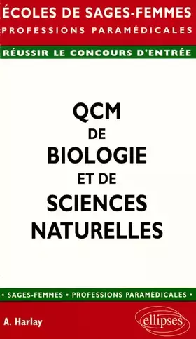 Couverture du produit · QCM de biologie et sciences naturelles