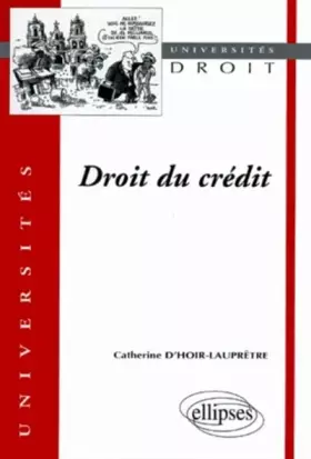 Couverture du produit · Droit du crédit