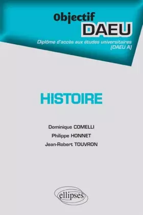 Couverture du produit · Histoire Objectif DAEU A