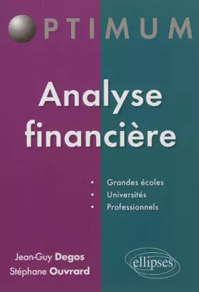 Couverture du produit · Analyse Financière