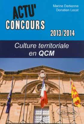 Couverture du produit · Culture Territoriale en QCM 2013-2014