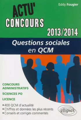 Couverture du produit · Questions Sociales en QCM 2013-2014
