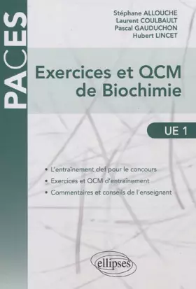 Couverture du produit · Exercices & QCM de Biochimie