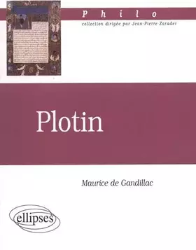 Couverture du produit · Plotin