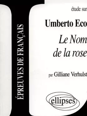 Couverture du produit · Eco, Le Nom de la Rose
