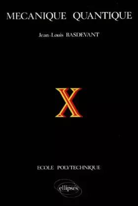 Couverture du produit · Mécanique quantique