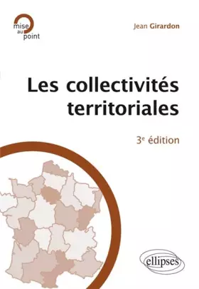 Couverture du produit · Les Collectivités Territoriales