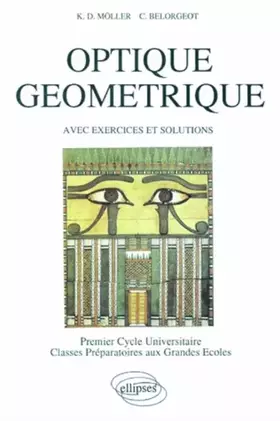 Couverture du produit · Optique géométrique avec exercices et solutions