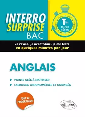 Couverture du produit · Anglais Tles toutes séries