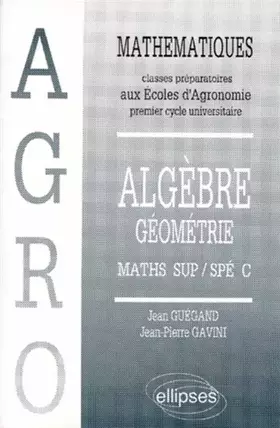 Couverture du produit · Mathematiques. Algebre, Geometrie