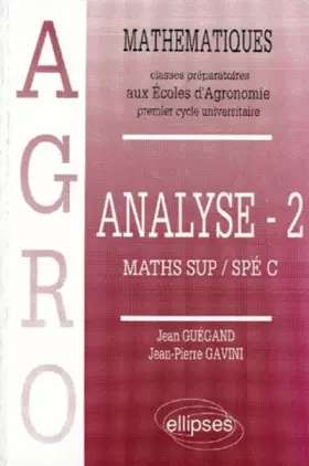 Couverture du produit · Mathematiques. Tome 2, Analyse