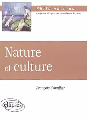 Couverture du produit · Nature et culture