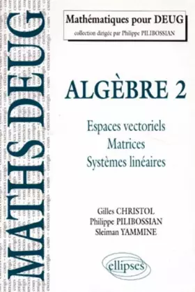 Couverture du produit · Algèbre