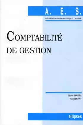 Couverture du produit · Comptabilité de gestion