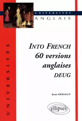 Couverture du produit · Into French: 60 versions anglaises DEUG