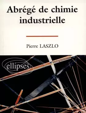 Couverture du produit · Abrégé de chimie industrielle