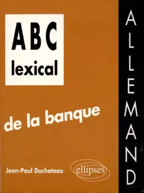Couverture du produit · ABC lexical de la banque (en allemand)