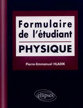 Couverture du produit · Formulaire de l'étudiant: Physique