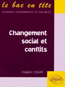 Couverture du produit · Changement social et conflits