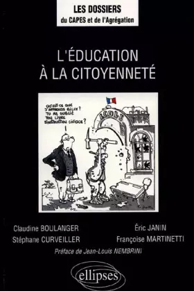 Couverture du produit · L'éducation à la citoyenneté
