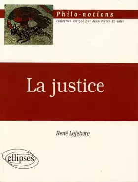 Couverture du produit · La justice