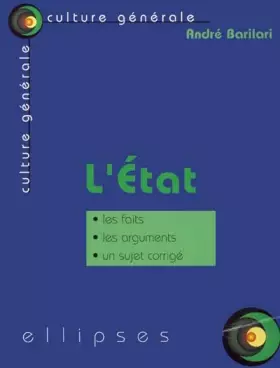 Couverture du produit · L'Etat