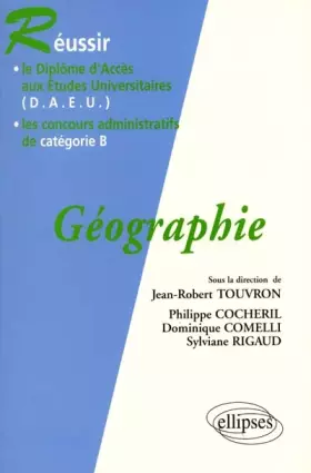Couverture du produit · Géographie