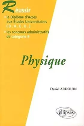 Couverture du produit · Physique