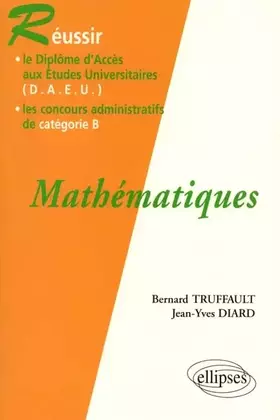 Couverture du produit · Mathématiques