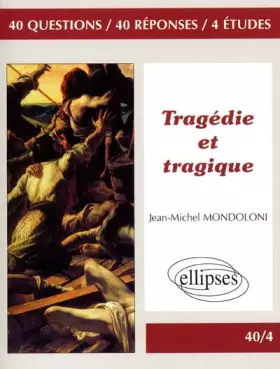 Couverture du produit · Tragédie et tragique