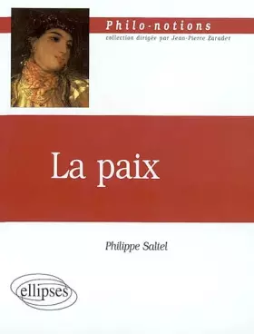 Couverture du produit · La paix