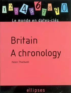 Couverture du produit · Britain : A chronology